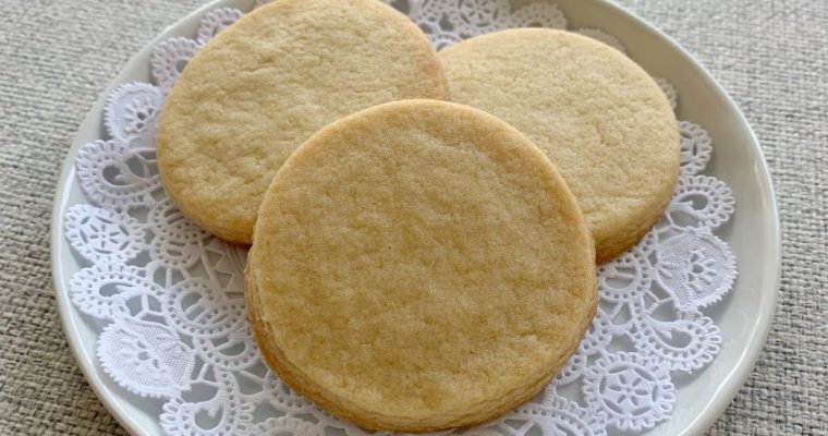 Shrewsbury biscuits/ Shortbread cookies