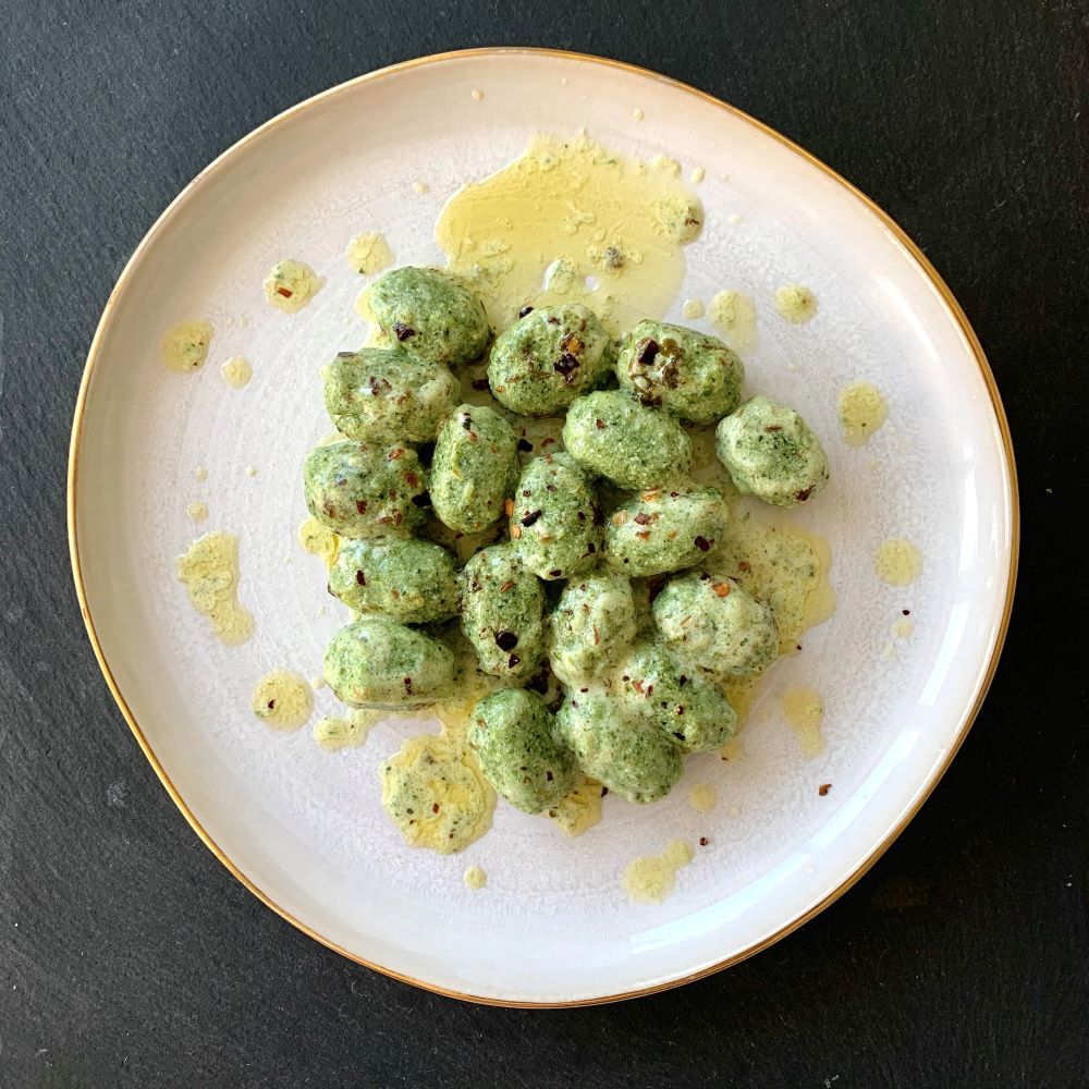 Palak Paneer gnocchi